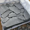 Black Limestone Tumbed Crazy Paving Flagstone Paver