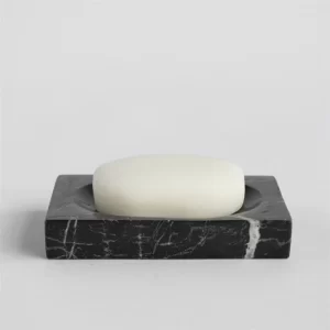 Black Marble Soap Holder Bathroom Ware