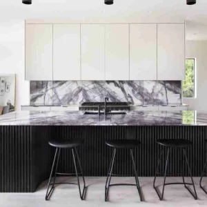 Eleganct Nature Black Marble For Kitchen Countertops