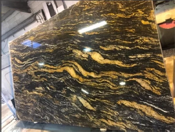 Magma Gold Brazilian Black Granite