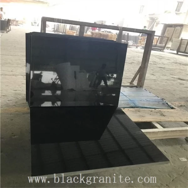 Absolute Black Granite Bullnose Tile for Floor