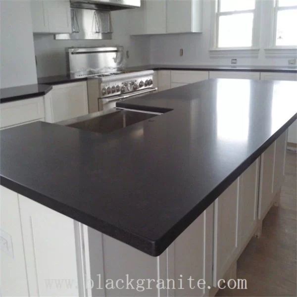 Absolute Black Granite Countertops Honed Finish