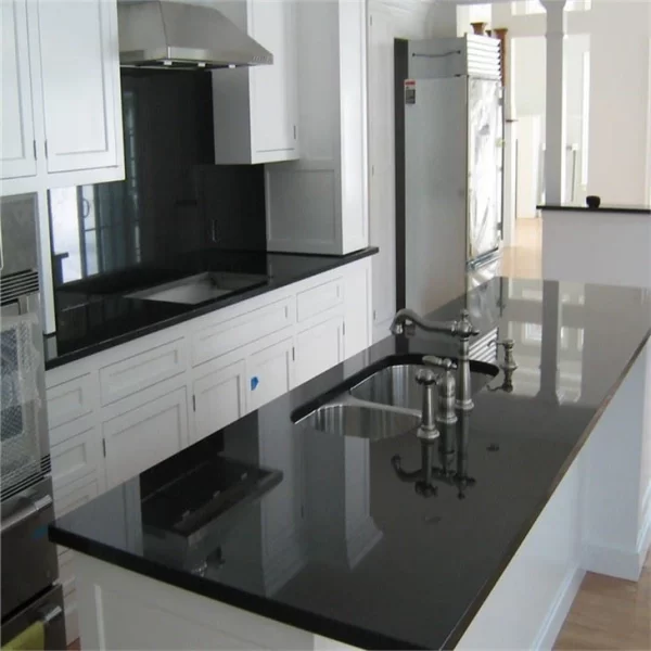 Absolute Black Granite Kitchen Countertop