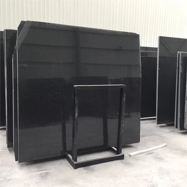 Absolute Black Granite Slabs Tiles