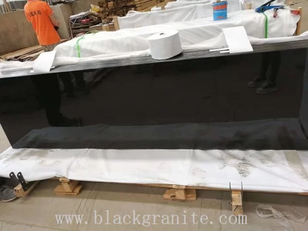 Absolute Black Granite Slabs for Kitchen slabs