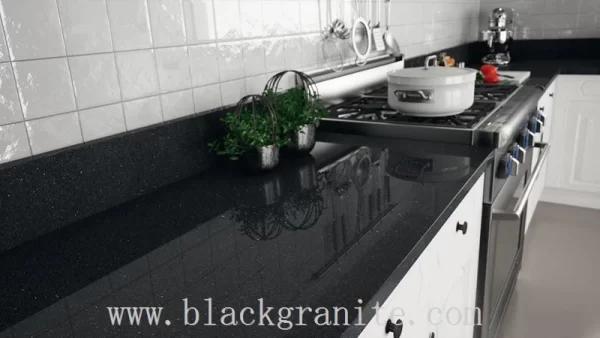 Absolute Black Granite Tile and Nero Granit CounterTop