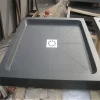 Absolute Black Honed Granite Bath Shower Trays