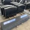 Absolute Shanxi Black Granite Headstones For Graves