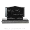 American Black and Dark Grey Granite Headstone Designs