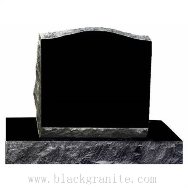 American Black and Dark Grey Granite Headstone Designs