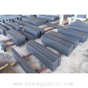 Angola Black and Silver Leathered Granite