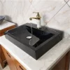 Black Bathroom Stone Sinks