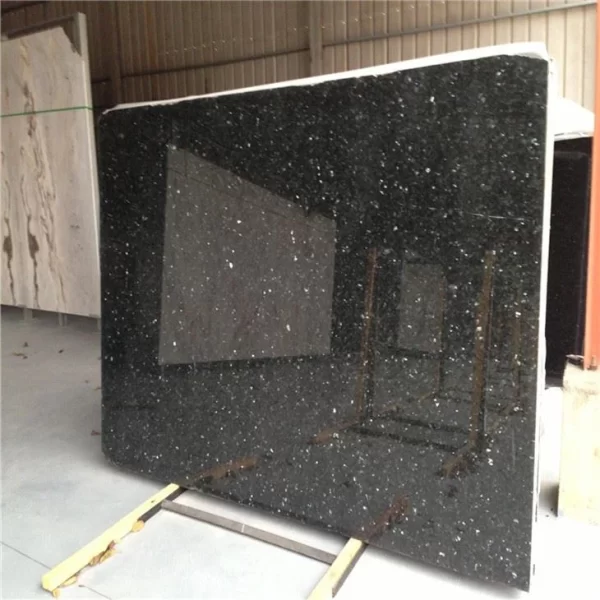 Black Galaxy Granite Slab