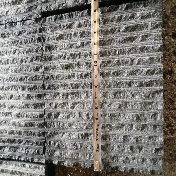 Black Granite Chiselled Wall Tiles