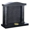 Black Granite Flat Upright Headstones Monuments