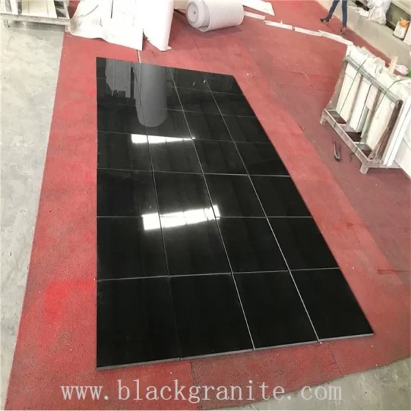 Black Granite Floor Tile 600x600 for Patio