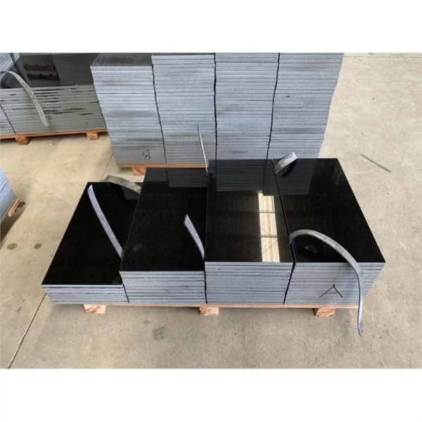 Black Granite Floor Tile