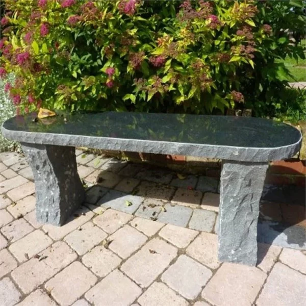 Black Granite Garden Engraving Benches