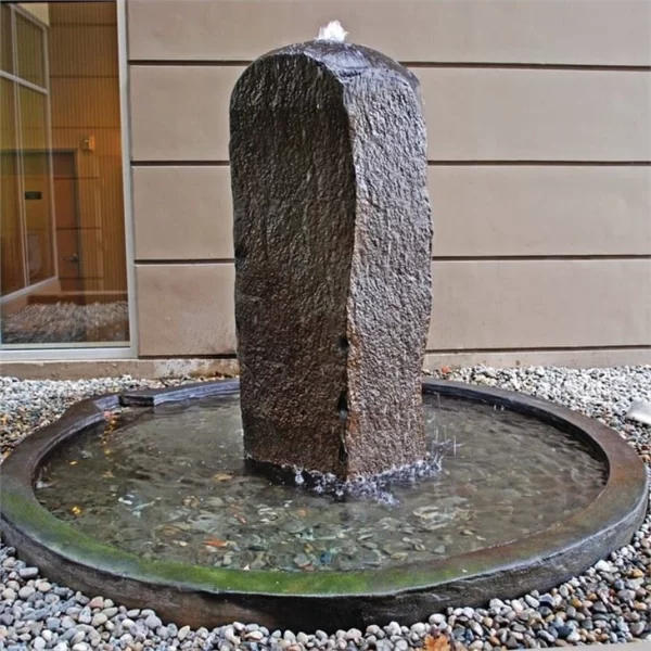 Black Granite Garden Water Fountains