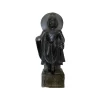 Black Granite Lord Buddha Statue