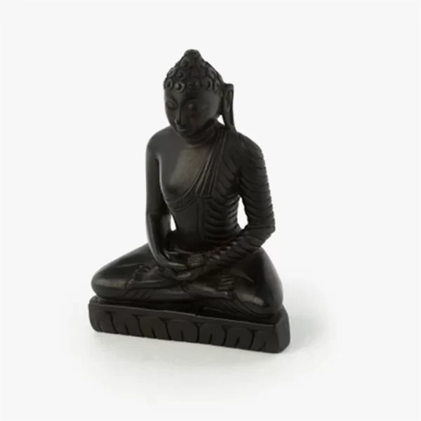 Black Granite Lord Buddha Statue