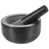 Black Granite Mortar And Pestle