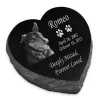 Black Granite Pet Memorial Headstone