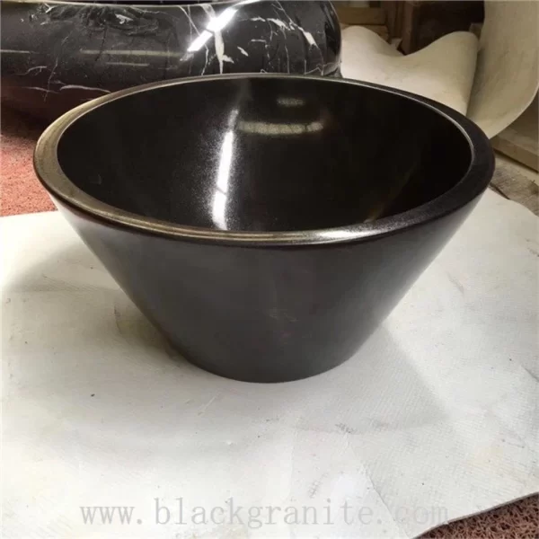 Black Granite Single Bowl Sink for Ketchen