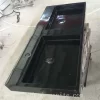 Black Granite Stone Double Kitchen Sink