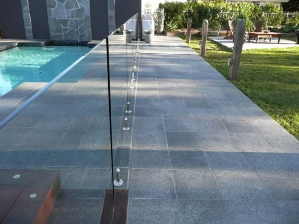 Black Granite Swimming Pool Coping And Paves