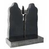 Black Granite Tombstone