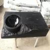 Black Granite Vessel and Bowl Sink for Farmhouse