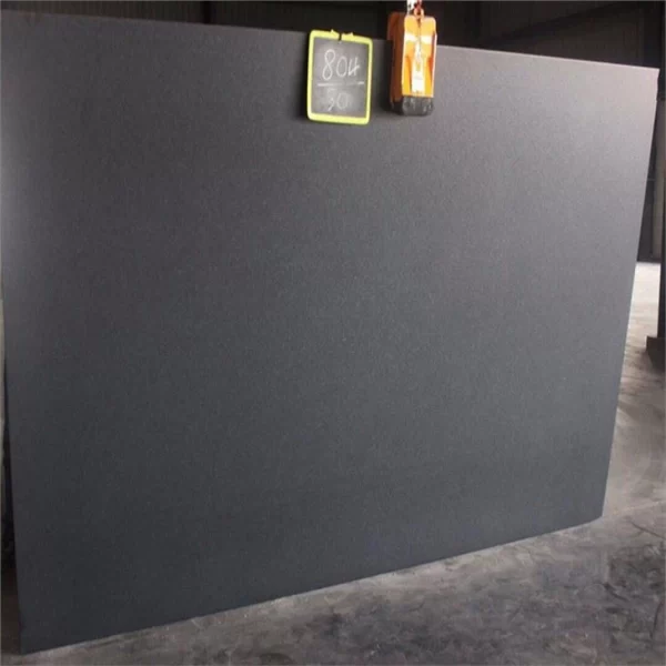 Black Honed Countertops slabs