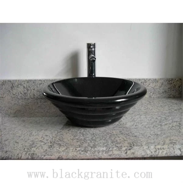 Black Pedestal Sinks and Basins for Bathroom