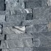 Black Quartz Stacked Stone Veneer