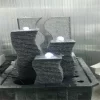 Black Small Stone Fountain