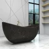 Black Stone Bath Tub