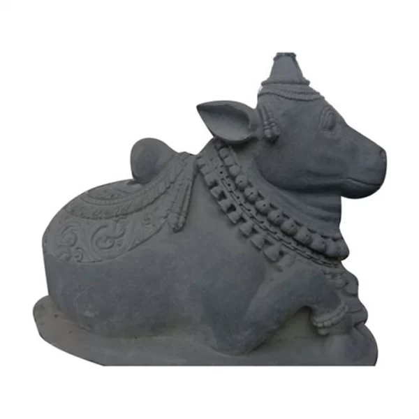 Black Stone Carving Animal Sculpture