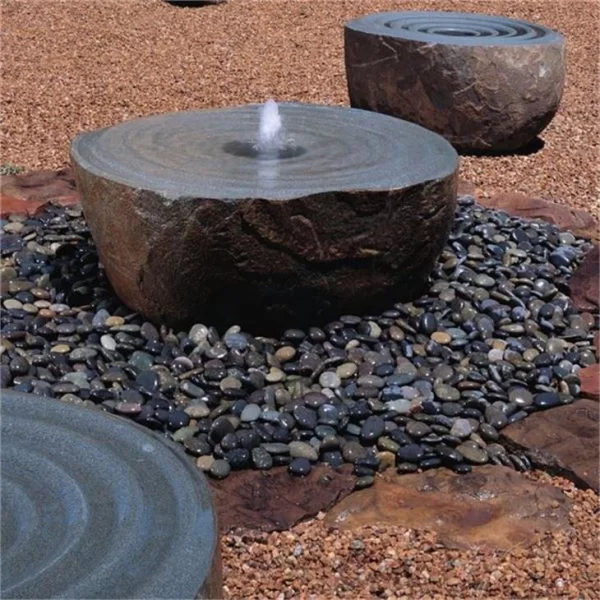 Black Stone Fountain