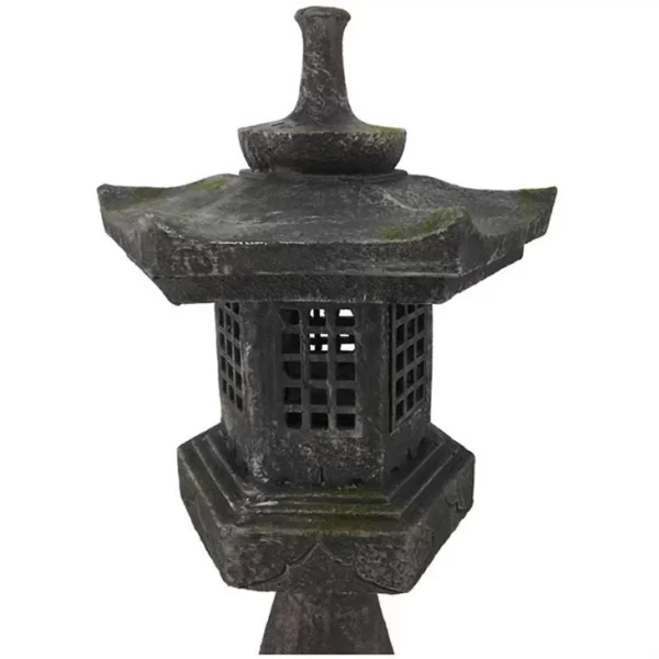 Black Stone Lanterns