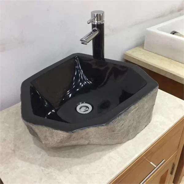 Black Stone Wash Basin Sink