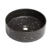 Black Terrazzo Stone Sinks