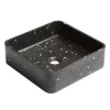 Black Terrazzo Stone Sinks