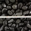 China Black Color River Rock Stone