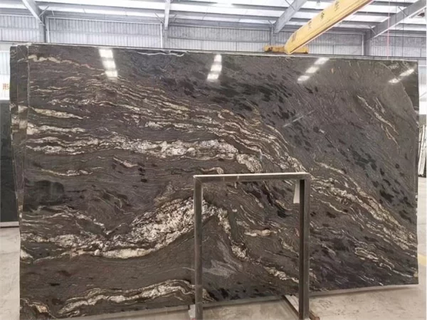 Cosmic Black Granite Slabs