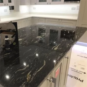 Cosmic Black Granite Worktop