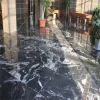 Cosmic Black Stone Polish Flooring Tiles