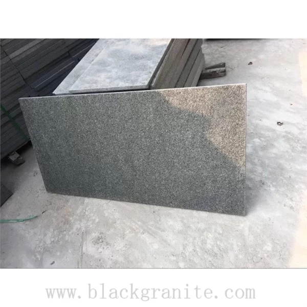 Dark Blue and Black Granite Paving