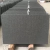 Flamed Surface Black Granite Tiles