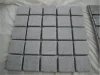 G654 Dark Grey Granite Natural Split Tumbled Cobblestone Pavers